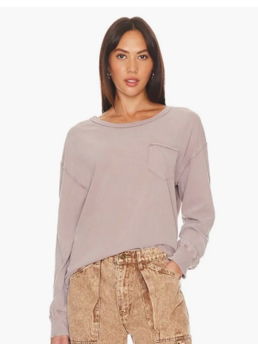 FREE PEOPLE We The Free Fade Into You Tee Suze L